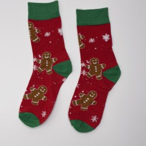 Christmas socks чорапи с Коледни мотиви Gingerbread